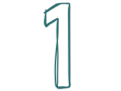 Zahl 1