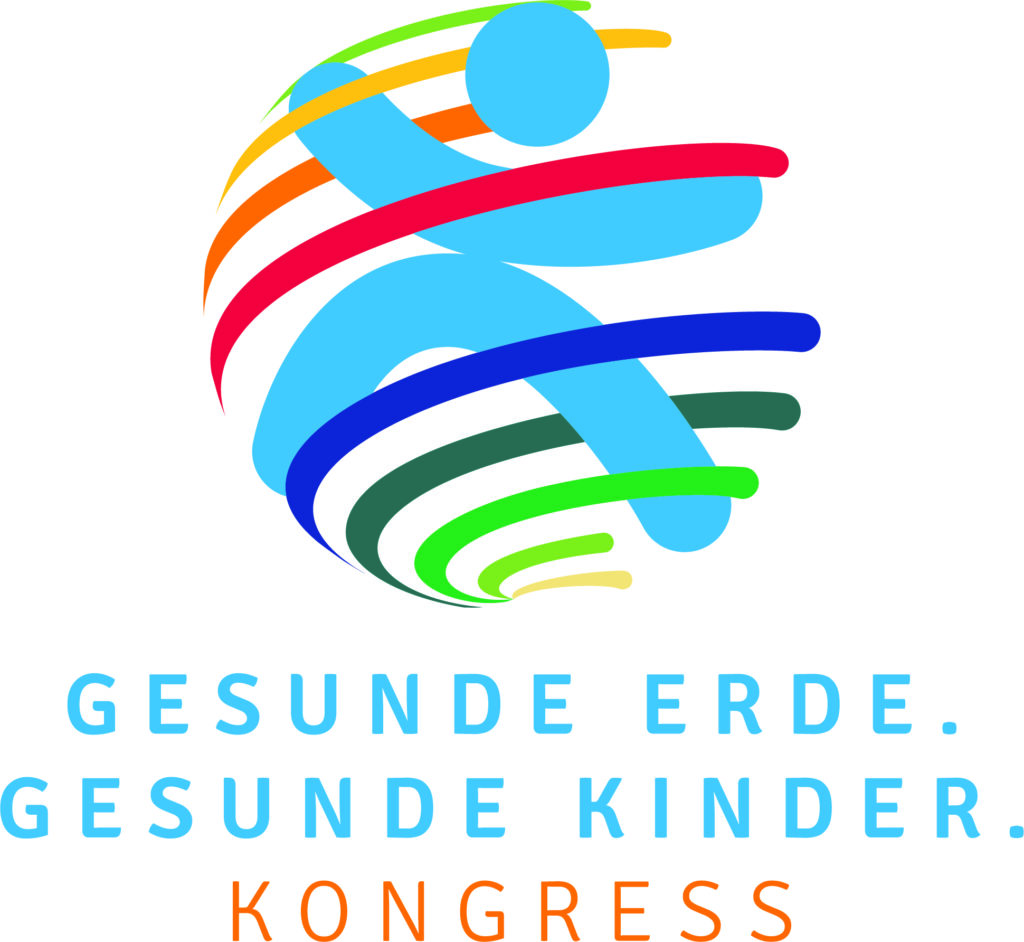 Logo gesunde Erde. Gesunde Kinder. Kongress
